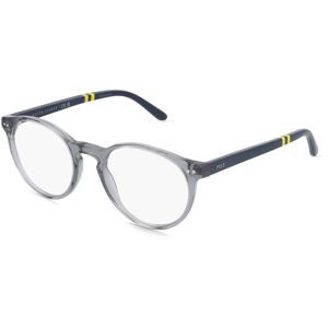 Luxottica Fashion Brillen Vertriebs GmbH Polo Ralph Lauren 0PH2297 Herren-Brille inkl. Gläser Vollrand Rund Acetat-Gestell 50/20/145, Grau
