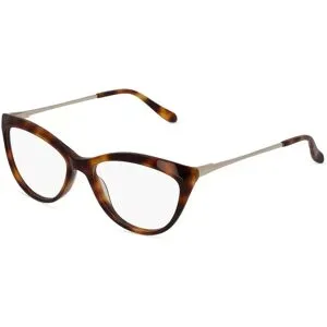 Wenzhou Bada Optical Co. , LTD Fielmann BD 450 FLEX FA Damen-Brille inkl. Gläser Vollrand Butterfly Acetat-Gestell 52/16/135, Havanna