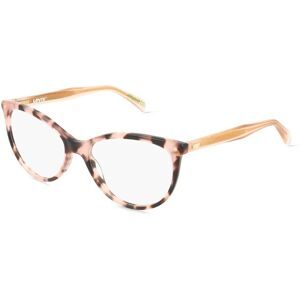 Safilo GmbH Levi?s LV 5068 Damen-Brille inkl. Gläser Vollrand Cat Eye Acetat-Gestell 52/16/140, Havanna