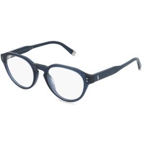 Luxottica Fashion Brillen Vertriebs GmbH Polo Ralph Lauren PH2304U Herren-Brille inkl. Gläser Vollrand Panto Acetat-Gestell 50/20/145, Blau