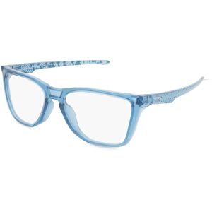 Luxottica Fashion Brillen Vertriebs GmbH Oakley OX8058 THE CUT Herren-Brille inkl. Gläser Vollrand Quadratisch Kunststoff-Gestell 56/17/140, Grau