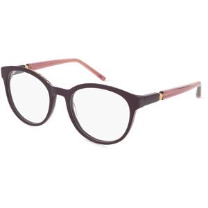 DE RIGO Vision D.A.CH. GmbH Escada ESCVESD86V Unisex-Brille inkl. Gläser Vollrand Panto Kunststoff-Gestell 53/19/140, Pink