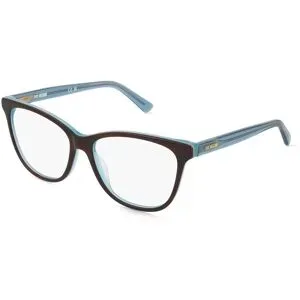 Safilo GmbH Love Moschino MOL680 Damen-Brille inkl. Gläser Vollrand Cat Eye Acetat-Gestell 53/15/135, Gold