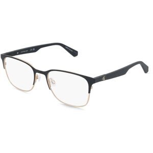 Marchon Germany GmbH Calvin Klein Jeans CKJ26204 Unisex-Brille inkl. Gläser Vollrand Eckig Metall-Gestell 54/19/145, Schwarz