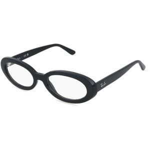 Luxottica Fashion Brillen Vertriebs GmbH Ray-Ban RX2223V Damen-Brille inkl. Gläser Vollrand Oval Kunststoff-Gestell 52/19/145, Schwarz