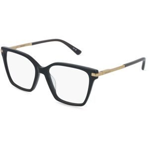 DE RIGO Vision D.A.CH. GmbH Nina Ricci VNR430 Damen-Brille inkl. Gläser Vollrand Quadratisch Kunststoff-Gestell 52/16/140, Schwarz