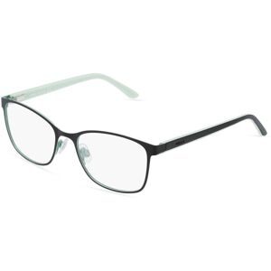 OWP Brillen GmbH Optische Werke Mexx 5167 Damen-Brille inkl. Gläser Vollrand Quadratisch Metall-Gestell 53/18/135, Schwarz
