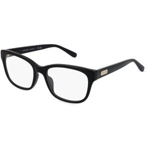 Luxottica Fashion Brillen Vertriebs GmbH Coach HC6197U Damen-Brille inkl. Gläser Vollrand Quadratisch Acetat-Gestell 53/18/140, Schwarz