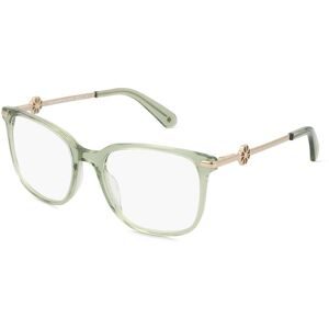 Safilo GmbH Kate Spade ILANA Damen-Brille inkl. Gläser Vollrand Quadratisch Acetat-Gestell 52/18/140, Grün