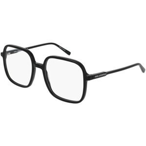 Marchon Germany GmbH Karl Lagerfeld KL6192 Damen-Brille inkl. Gläser Vollrand Quadratisch Acetat-Gestell 55/19/140, Schwarz