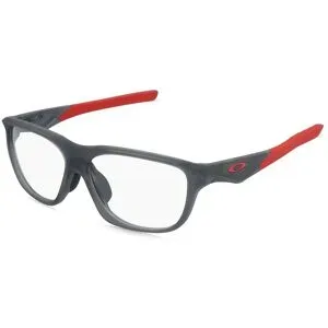 Luxottica Fashion Brillen Vertriebs GmbH Oakley 0OX8199D VERSAFUSE SS Unisex-Brille inkl. Gläser Vollrand Eckig Kunststoff-Gestell 56/13/142, Grau
