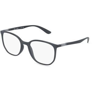 Luxottica Fashion Brillen Vertriebs GmbH Ray-Ban RX7397 Unisex-Brille inkl. Gläser Vollrand Geometrisch Kunststoff-Gestell 52/19/145, Beige