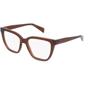 Marchon Germany GmbH Liu Jo LJ2843 Damen-Brille inkl. Gläser Vollrand Eckig Kunststoff-Gestell 53/17/140, Braun