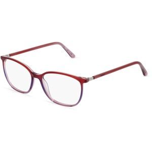 OWP Brillen GmbH Optische Werke Mexx 2530 Herren-Brille inkl. Gläser Vollrand Quadratisch Metall-Gestell 53/15/140, Rot