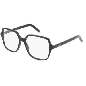 Thélios Givenchy GV50044I GV DAY Damen-Brille inkl. Gläser Vollrand Quadratisch Acetat-Gestell 53/16/140, Schwarz