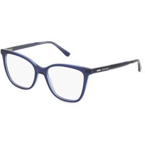 Marchon Germany GmbH Calvin Klein CK24520 Unisex-Brille inkl. Gläser Vollrand Butterfly Acetat-Gestell 51/16/145, Blau