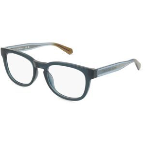 Marchon Germany GmbH Calvin Klein Jeans CKJ23651 Unisex-Brille inkl. Gläser Vollrand Oval Acetat-Gestell 52/19/140, Blau