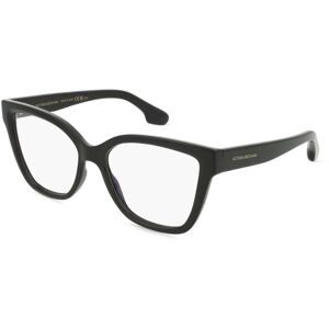 Marchon Germany GmbH Victoria Beckham VB2652 Unisex-Brille inkl. Gläser Vollrand Quadratisch Kunststoff-Gestell 55/16/140, Schwarz