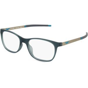 DE RIGO Vision D.A.CH. GmbH Police POIVPLF86 Unisex-Brille inkl. Gläser Vollrand Quadratisch Kunststoff-Gestell 52/18/145, Grau