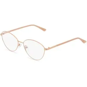 Wenzhou Bada Optical Co. , LTD Fielmann BD 508 CL Damen-Brille inkl. Gläser Vollrand Oval Edelstahl-Gestell 55/16/135, Rot