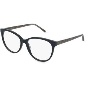 DE RIGO Vision D.A.CH. GmbH Escada VESF36 Damen-Brille inkl. Gläser Vollrand Cat Eye Kunststoff-Gestell 54/15/140, Schwarz