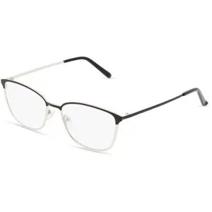 Wenzhou Bada Optical Co. , LTD Fielmann BD 445 CL Damen-Brille inkl. Gläser Vollrand Quadratisch Edelstahl-Gestell 53/16/135, Gold