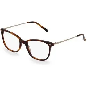 Billion Excel Optical Manufactory Co. Ltd. Fielmann BE 007 FA Damen-Brille inkl. Gläser Vollrand Quadratisch Acetat-Gestell 53/18/135, Havanna