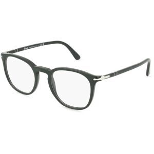 Luxottica Fashion Brillen Vertriebs GmbH Persol 0PO3318V Unisex-Brille inkl. Gläser Vollrand Panto Acetat-Gestell 49/21/145, Grün