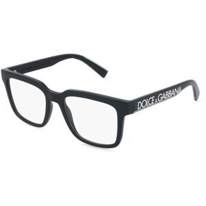 Luxottica Fashion Brillen Vertriebs GmbH Dolce&Gabbana DG5101 Herren-Brille inkl. Gläser Vollrand Quadratisch Kunststoff-Gestell 52/18/145, Schwarz
