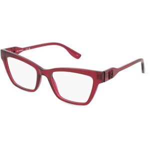 Marchon Germany GmbH Karl Lagerfeld KL6135 Unisex-Brille inkl. Gläser Vollrand Quadratisch Acetat-Gestell 53/18/140, Rot