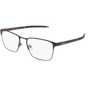 DE RIGO Vision D.A.CH. GmbH Police POIVPLG79 Unisex-Brille inkl. Gläser Vollrand Quadratisch Metall-Gestell 56/18/145, Schwarz