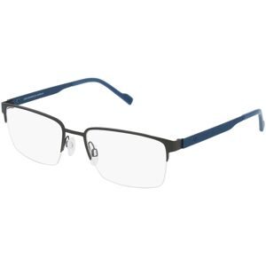 Eschenbach Optik GmbH Titanflex 820883 Herren-Brille inkl. Gläser Halbrand Quadratisch Titan-Gestell 53/18/140, Grau