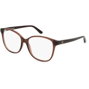 Luxottica Fashion Brillen Vertriebs GmbH Polo Ralph Lauren RL6222 Damen-Brille inkl. Gläser Vollrand Cat Eye Acetat-Gestell 54/16/140, Rot