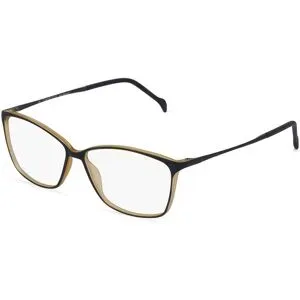 Stepper Eyewear LTD. Fielmann COMFORT 107 CL Damen-Brille inkl. Gläser Vollrand Quadratisch TR90-Gestell 54/12/135, Blau