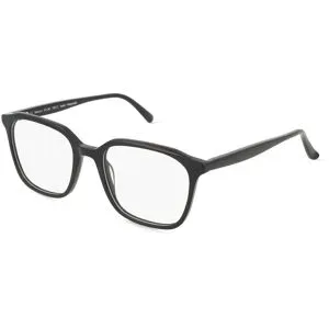 Wenzhou Lanson International Co., Ltd. Fielmann LN 045 FLEX CL OSKAR Herren-Brille inkl. Gläser Vollrand Quadratisch Acetat-Gestell 52/19/145, Schwarz