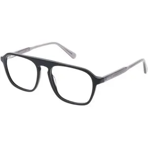 Marcolin Deutschland GmbH Gant GA50034 Herren-Brille inkl. Gläser Vollrand Pilot Acetat-Gestell 53/17/145, Schwarz