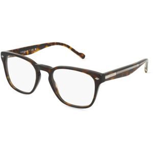 Luxottica Fashion Brillen Vertriebs GmbH Vogue 0VO5570 Herren-Brille inkl. Gläser Vollrand Quadratisch Acetat-Gestell 51/20/145, Havanna