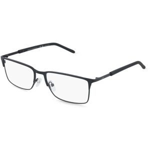 Luxottica Fashion Brillen Vertriebs GmbH Emporio Armani 0AX1073 Herren-Brille inkl. Gläser Vollrand Eckig Metall-Gestell 56/17/145, Schwarz