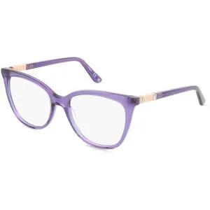 Marcolin Deutschland GmbH Guess GU50197 Damen-Brille inkl. Gläser Vollrand Quadratisch Acetat-Gestell 52/17/140, Lila