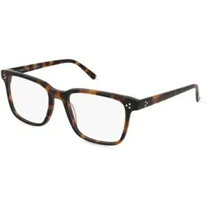 Good Quality Fielmann Q 075 CL HUNTER Herren-Brille inkl. Gläser Vollrand Quadratisch Acetat-Gestell 55/19/145, Havanna