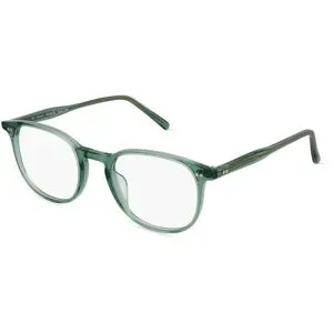 De Lotto s.r.l. Fielmann MF 056 RN Herren-Brille inkl. Gläser Vollrand Panto Kunststoff-Gestell 50/21/145, Grün