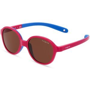 Luxottica Fashion Brillen Vertriebs GmbH Vogue eyewear VJ2012 Unisex-Sonnenbrille Vollrand Quadratisch Kunststoff-Gestell, Pink