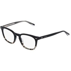 Marchon Germany GmbH Calvin Klein CK21711 Unisex-Brille inkl. Gläser Vollrand Quadratisch Kunststoff-Gestell 50/21/145, Schwarz