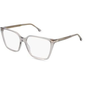 Safilo GmbH Victoria Beckham VB 1014 Damen-Brille inkl. Gläser Vollrand Quadratisch Acetat-Gestell 56/15/140, Beige