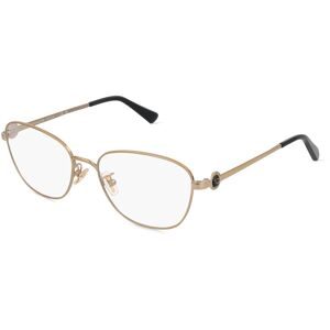 Luxottica Fashion Brillen Vertriebs GmbH Coach HC5128 Damen-Brille inkl. Gläser Vollrand Quadratisch Metall-Gestell 54/17/140, Gold