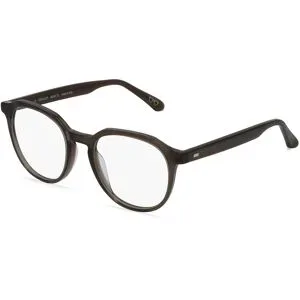 De Lotto s.r.l. Fielmann AB 007 CL Unisex-Brille inkl. Gläser Vollrand Panto Acetat-Gestell 50/19/140, Grau