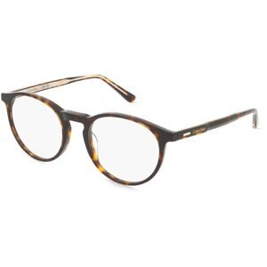 Marchon Germany GmbH Calvin Klein CK25518N Unisex-Brille inkl. Gläser Vollrand Panto Acetat-Gestell 50/20/145, Havanna