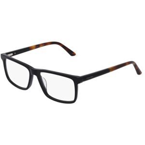 Marchon Germany GmbH Calvin Klein CK22544 Unisex-Brille inkl. Gläser Vollrand Quadratisch Kunststoff-Gestell 55/16/145, Schwarz