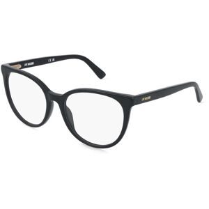 Safilo GmbH Love Moschino MOL679 Damen-Brille inkl. Gläser Vollrand Rund Acetat-Gestell 52/17/135, Schwarz