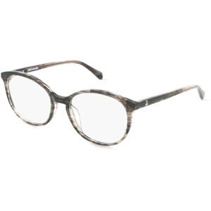 DE RIGO Vision D.A.CH. GmbH Zadig & Voltaire ZVVZV317 Unisex-Brille inkl. Gläser Vollrand Panto Kunststoff-Gestell 52/18/135, Grau